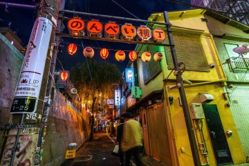 Drink like a local at Nonbei Yokocho