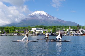 A one-of-a-kind yoga class