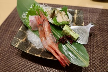An assortment of fresh seafood