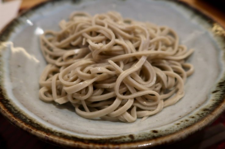 Enjoy the earthy flavors of fresh soba