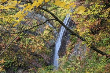 Shiraito Fall from above