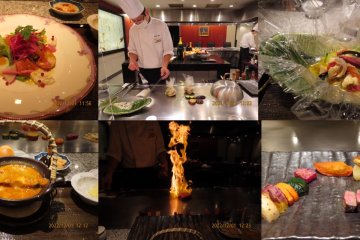 Teppanyaki Hoen JAL Hotel Nikko Princes birthday lunch