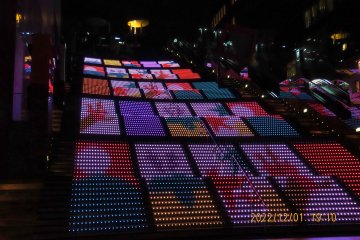 Inside Kyoto Station Projection Mapping Show