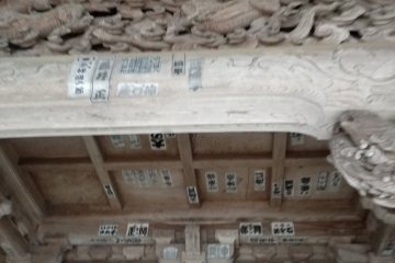 Typical wood carving  