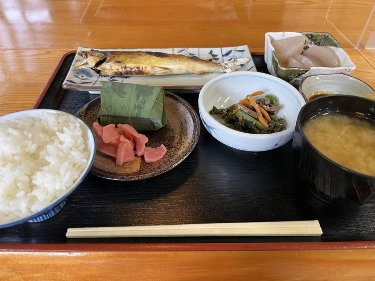 Ayu sweetfish lunch (Ayu Teisyoku, 鮎定食) ¥1,300