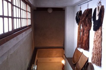 More exhibits up the stairs