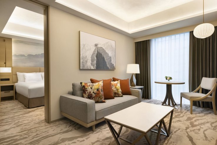 A glimpse at the Deluxe Suite