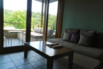 Mountain side room.