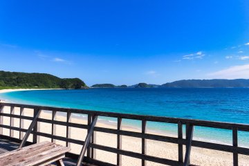 Deck at Fuzuzamami Beach