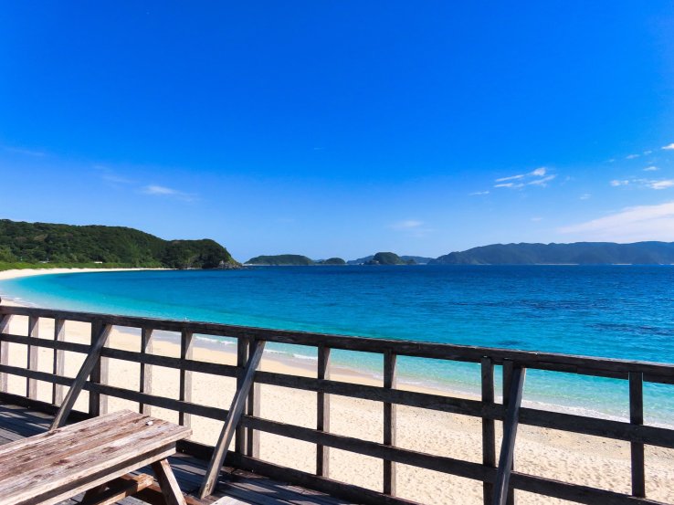 Deck at Fuzuzamami Beach