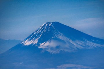 Mt Fuji from Flight back to Haneda