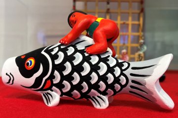 If we are what we eat, then we have the strength of the Koi fish, not that our skin turns red as a result