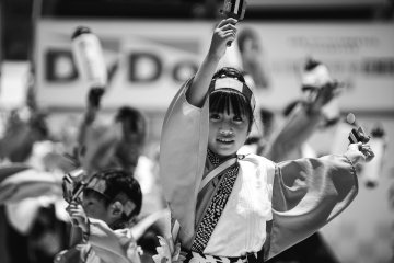 Yosakoi dancer