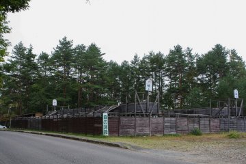 Make your way through the maze course