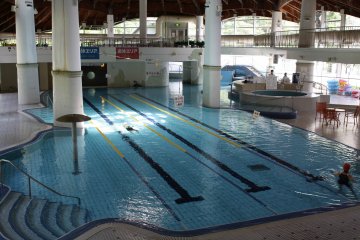 Have a splash at the Therma Therma pool