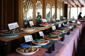 Feast your eyes on their buffets