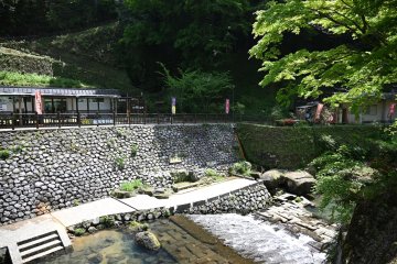 Overview of the park and river