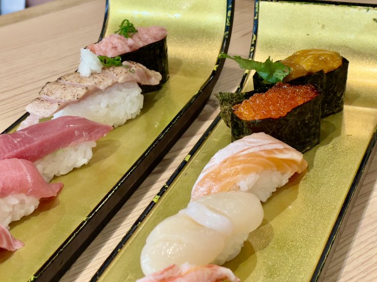 Sushi sets at Heishiro