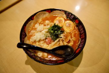 A unique bowl of ramen