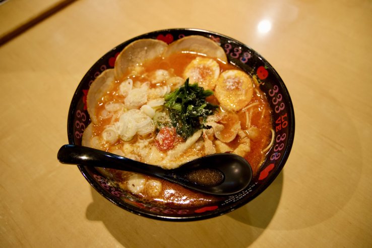 A unique bowl of ramen