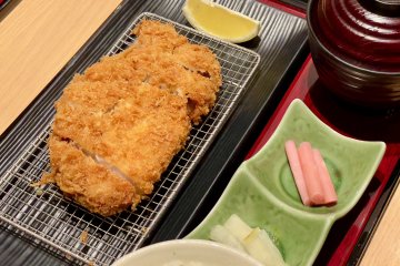 Crispy tonkatsu