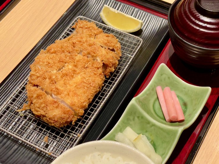 Crispy tonkatsu