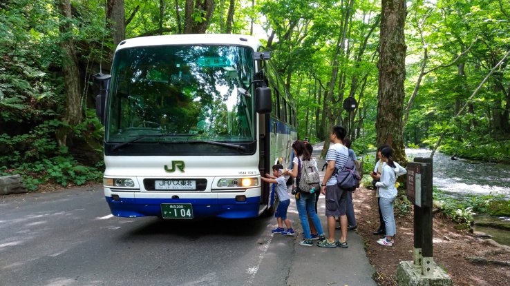 JR Tohoku Bus in Aomori