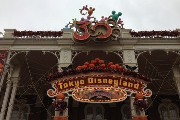 <p>Selamat datang di Tokyo Disney Land</p>
