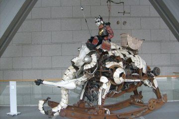 <p>The guard of the permanent collection at the Museum of Contemporary Art in Kiyosumi</p>