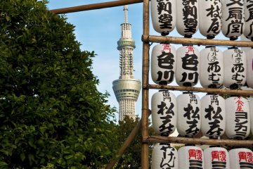 Tokyo Skytree from Sensō-ji Temple