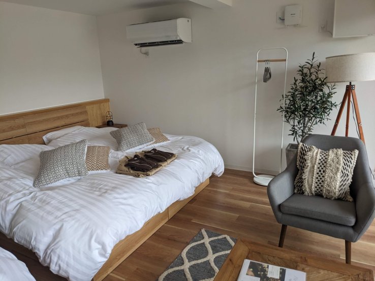 Spacious and modern interiors