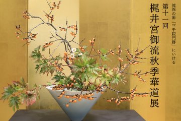 Exclusive Ikebana Autumn Exhibition in Kyoto 2024
