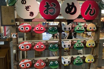 Masks sold at a fair