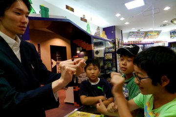 <p>They even have an on-site magician.</p>