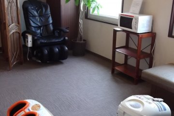 <p>The relaxation room</p>