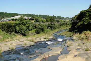 Le pont suspendu