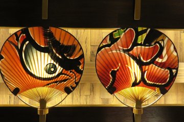 Fans inspired by the Neputa Matsuri