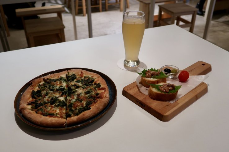 Evening snacks after a day of sightseeing