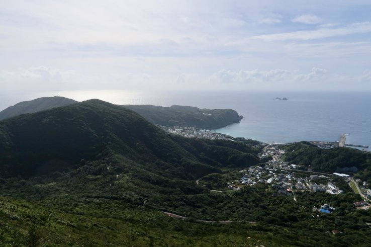 View from the Kuroshima trekking path