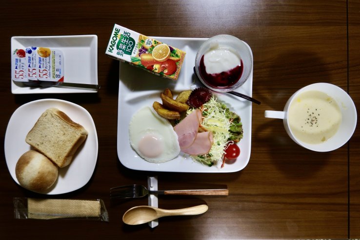Western-style breakfast
