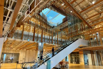 Toyama Glass Art Museum's interior