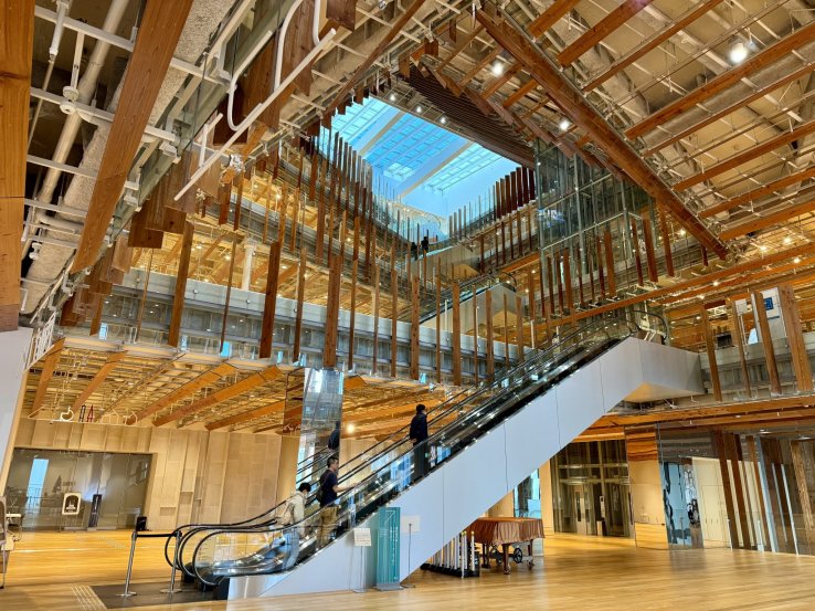 Toyama Glass Art Museum's interior