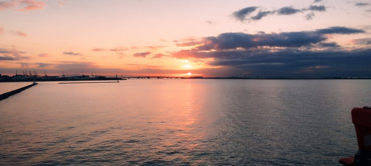 Breathe in the morning ocean air