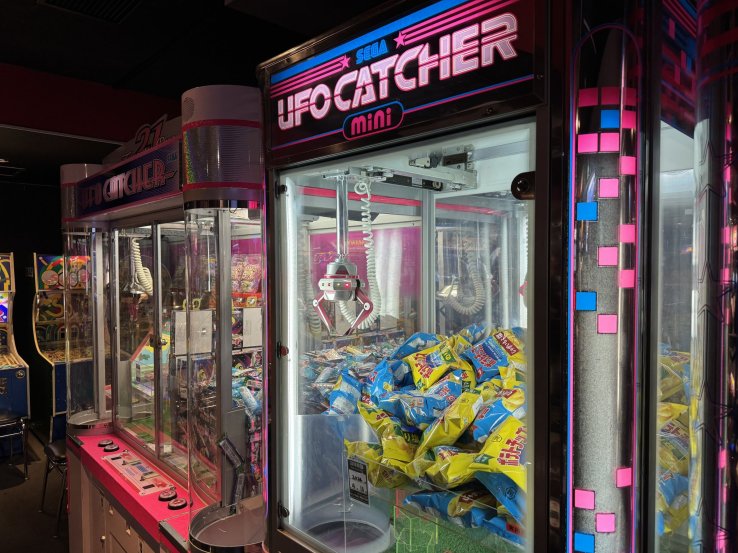 UFO Catchers at RETRO:G