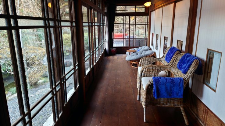 Corridor at Ebisuya Villa