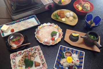 Hamo course meal