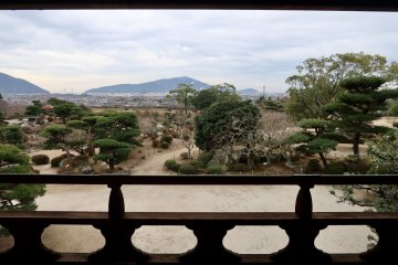 View from second floor balcony