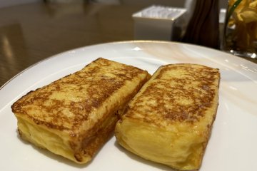The Orchid Dining Room signature French Toast