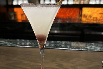 Ishizue Cocktail in the Orchid Bar
