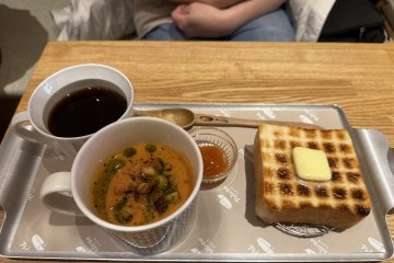 Cream of tomato soup and chargrilled signature thick toast